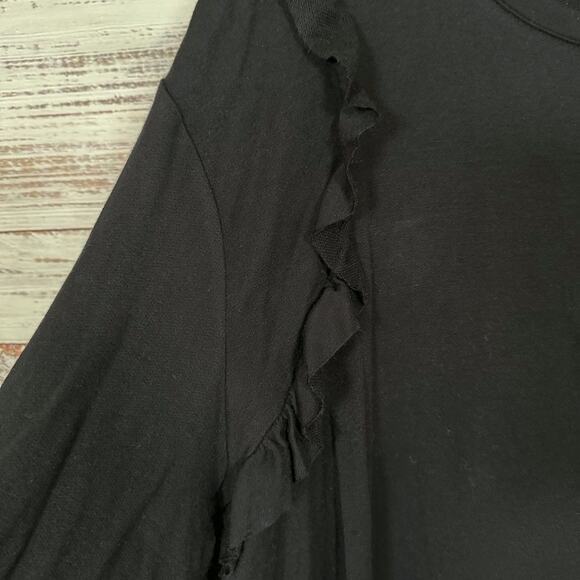 NEW WITH TAGS Drew Chance SUPER SOFT Ruffle Top Size Large, MSRP $142 - Picture 5 of 11